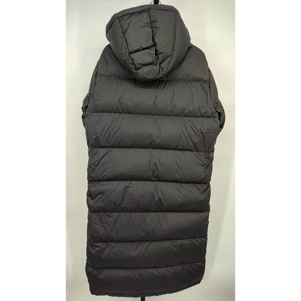 NWT Quince Black Responsible Down Parka Long Puffer Coat with Hood - Picture 11 of 13